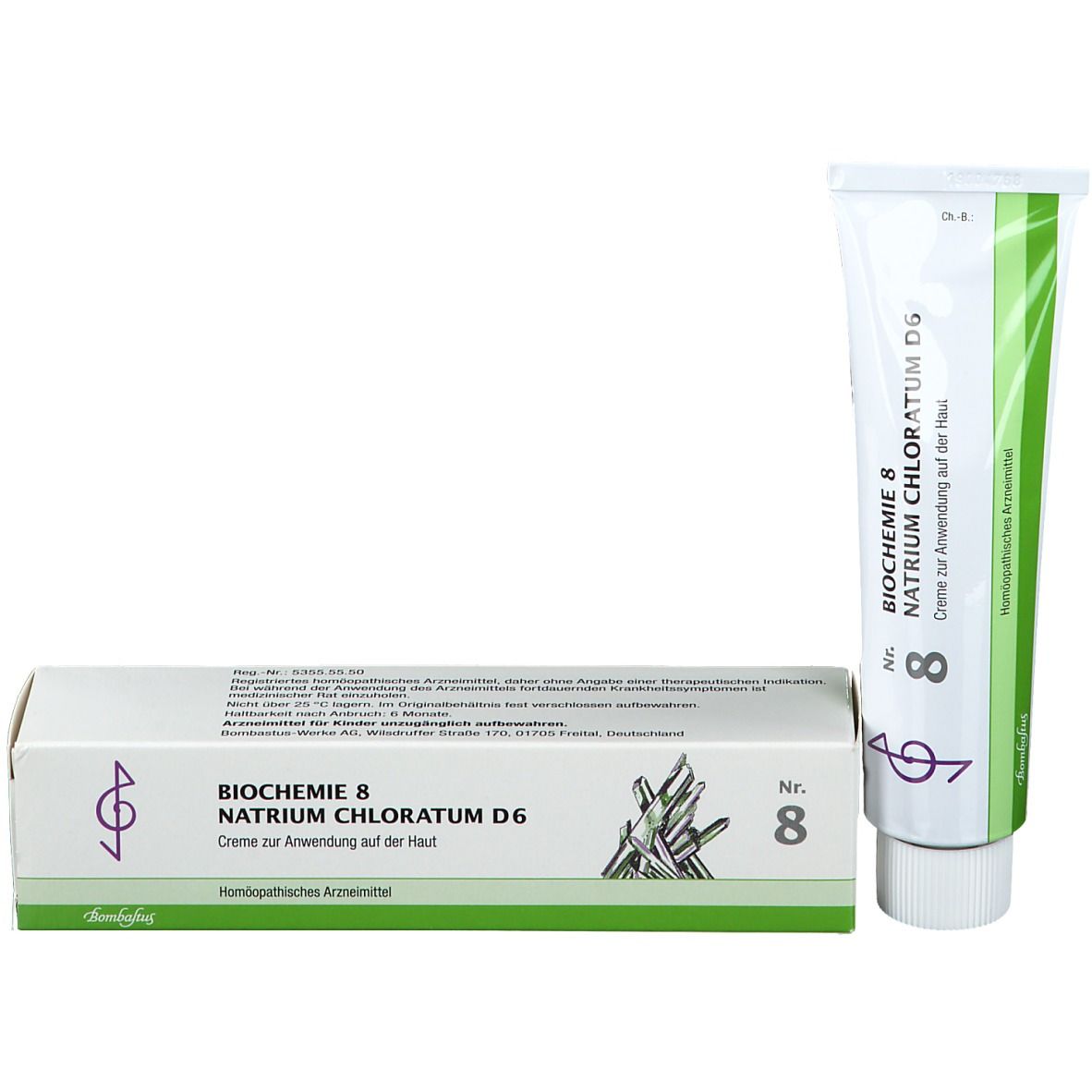 Bombastus Biochemie 8 Natrium chloratum D6 Creme