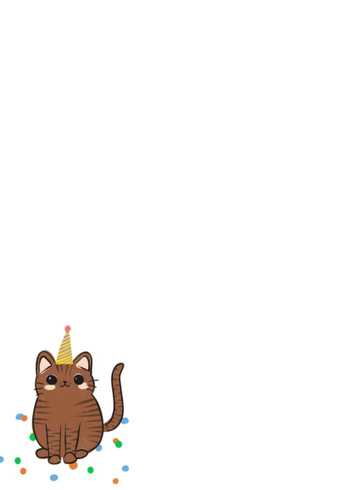Greetz | Verjaardagskaart | kat | grappig