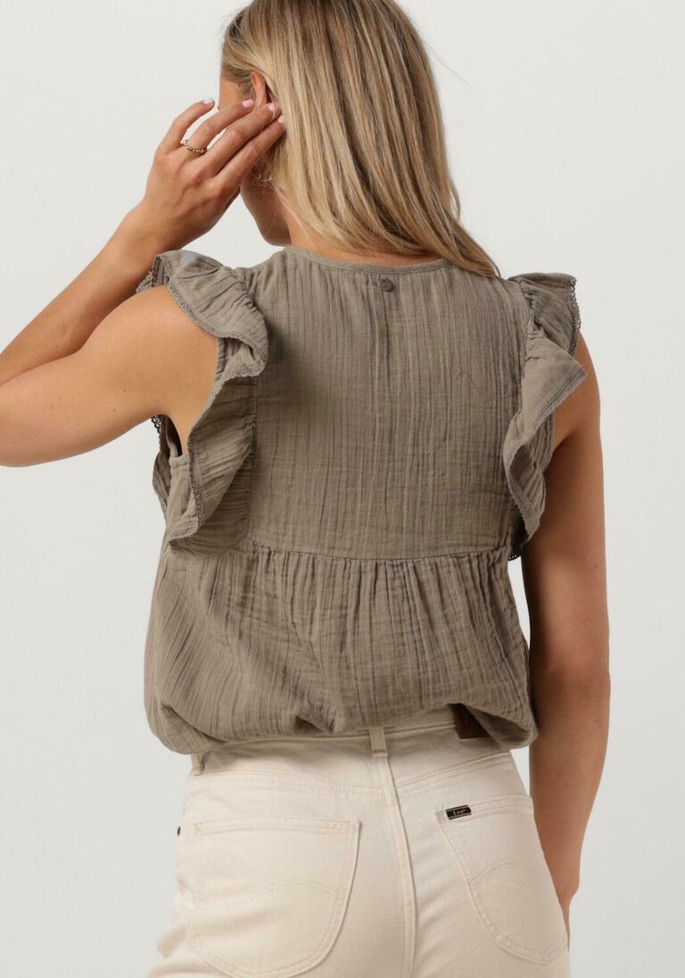 CIRCLE OF TRUST groene circle of trust blouse simone blouse