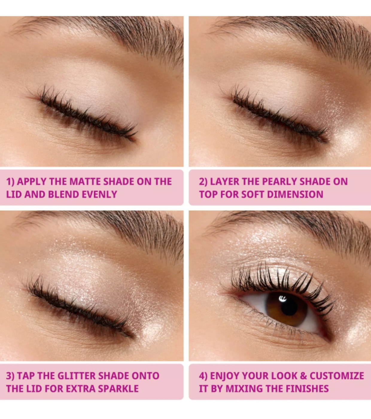 essence - Sombra monocromática Mono - 02: Rosy Sparkle