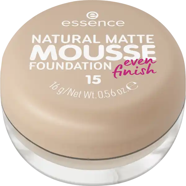 Natural Matte Mousse Foundation 15
