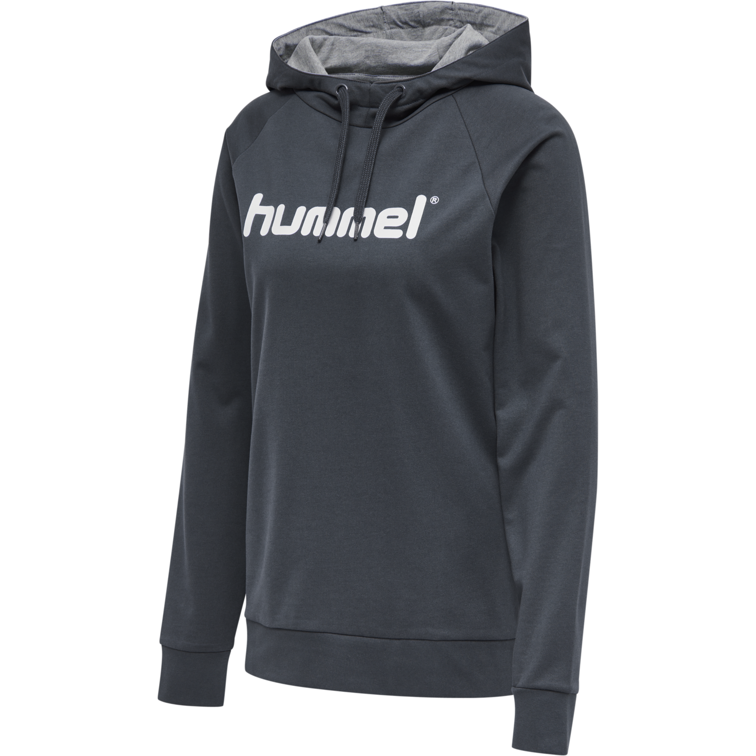 HUMMEL GO COTTON LOGO HOODIE WOMAN