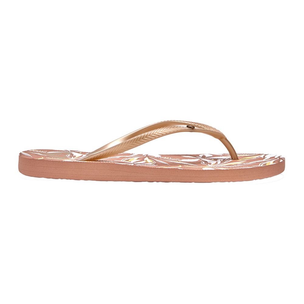 Roxy BERMUDA PRINT - Tongs Femme white/champagne