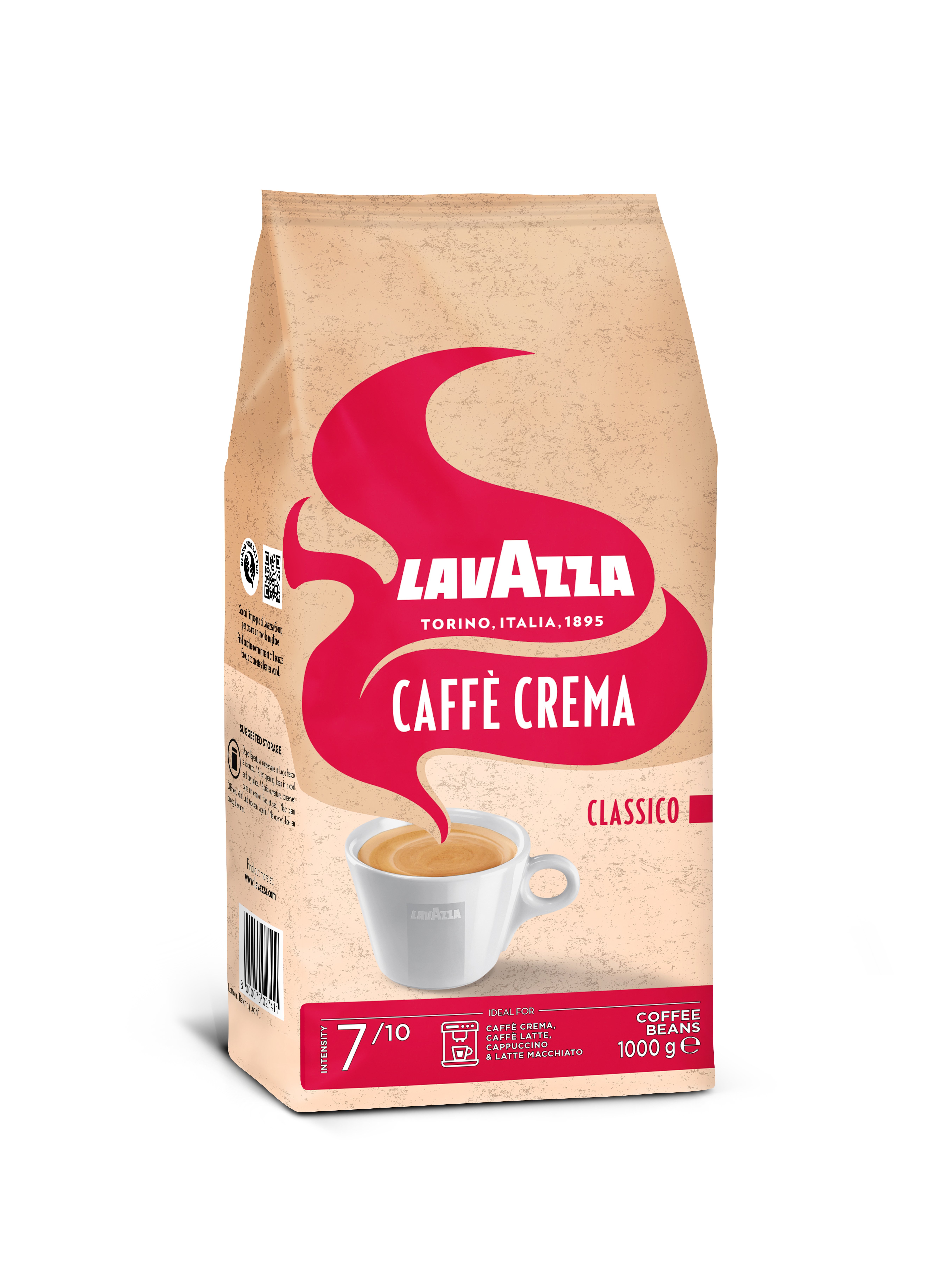 Lavazza Caffè Crema Classico Ganze Bohne