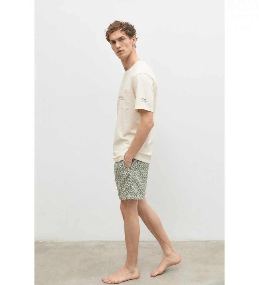 ECOALF Fiyialf Fato de Banho Estampado para Homem