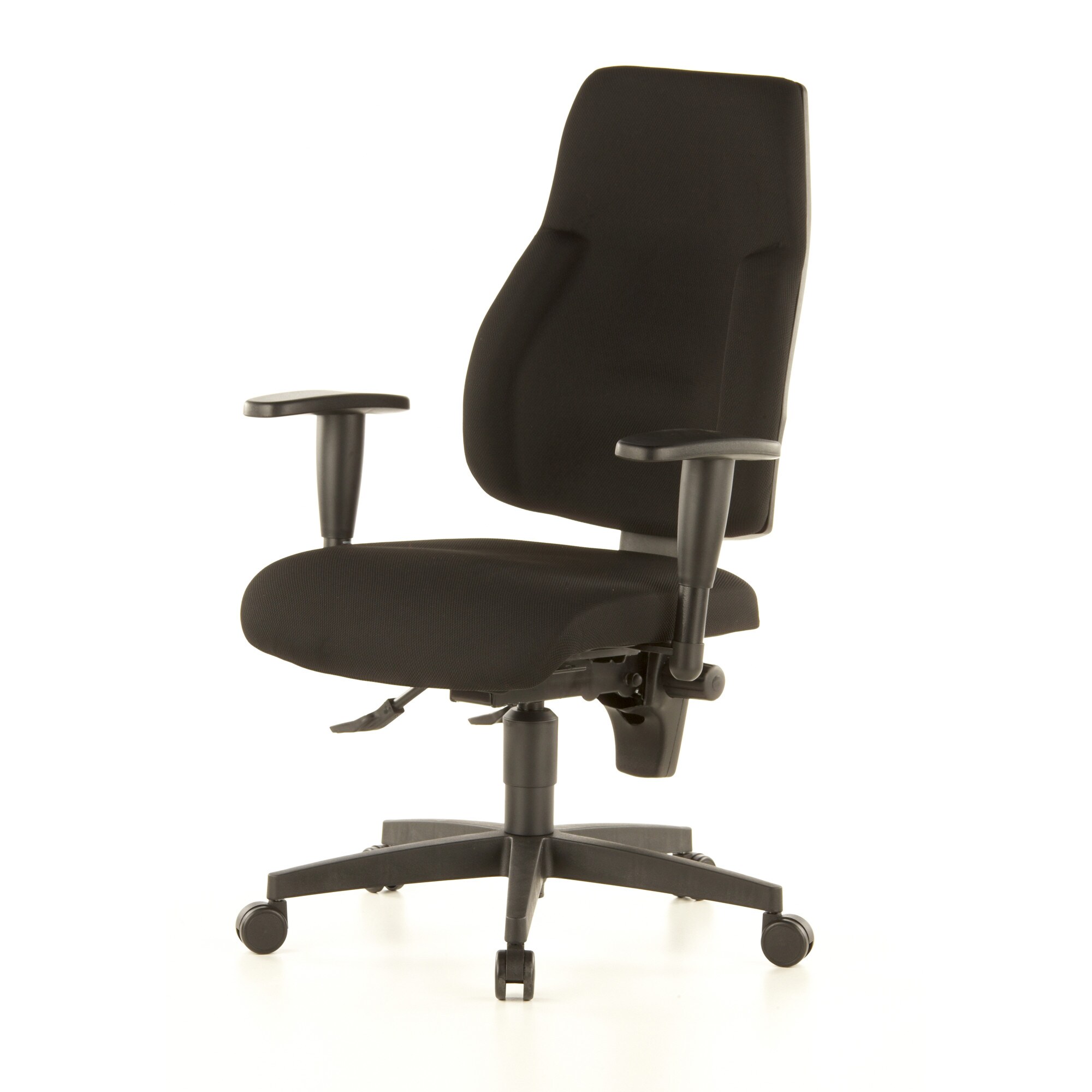 Profi Bürostuhl LADY SITNESS C AL.K2 Stoff mit Armlehnen (höhenverstellbar) Topstar