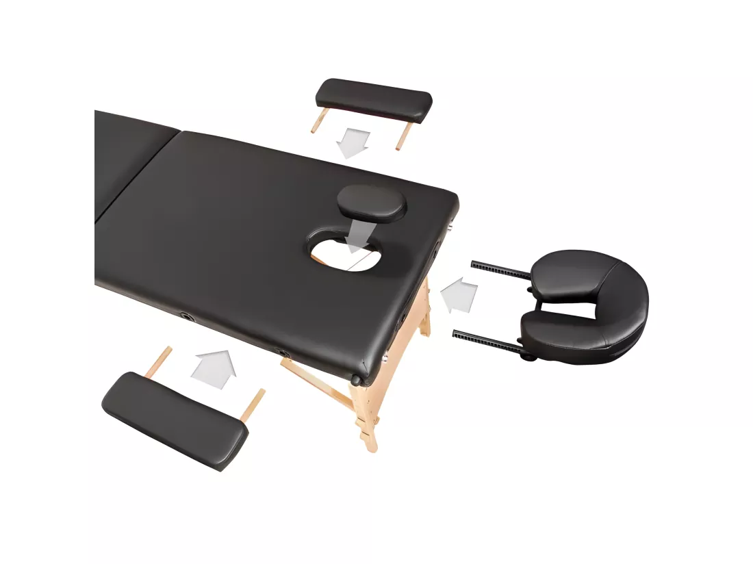 Table de massage 2 noire 210 x 95 x 84 cm 08_0000464