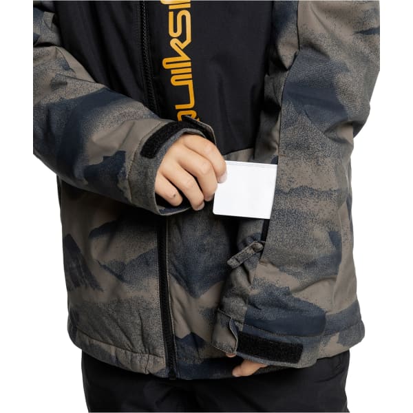 Veste de ski QUIKSILVER SIDE HIT YTH JK MOUNTAIN SPRAY CANTEEN