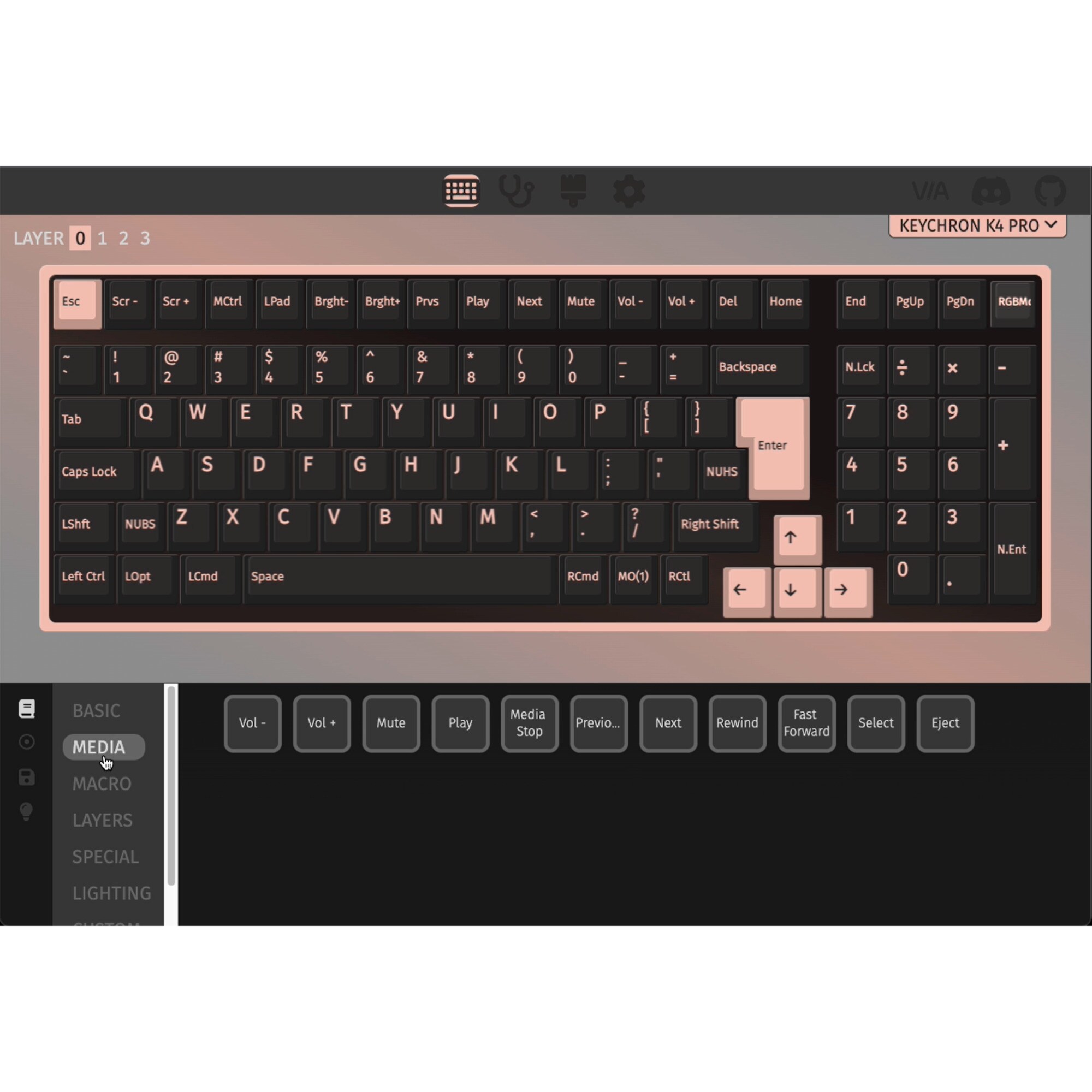 Keychron Gaming-Tastatur K4 Pro