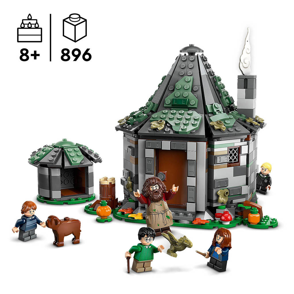 Prachtige Harry Potter set!Hagrids huisje: onverwacht bezoek Bouwbaar Rollenspellen Speelgoed 76428