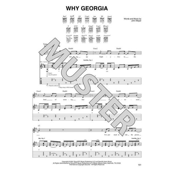 Hal Leonard John Mayer Live