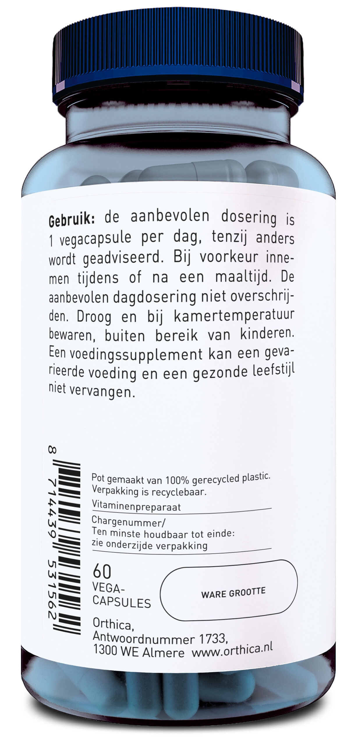 Orthica Nicotinamide 500 (60 vega capsules)