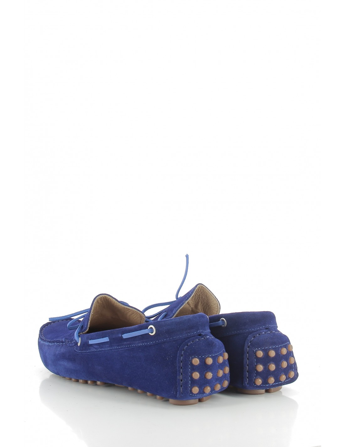 hylton Mocassin Homme 80876-11 Daim Bleu Roi