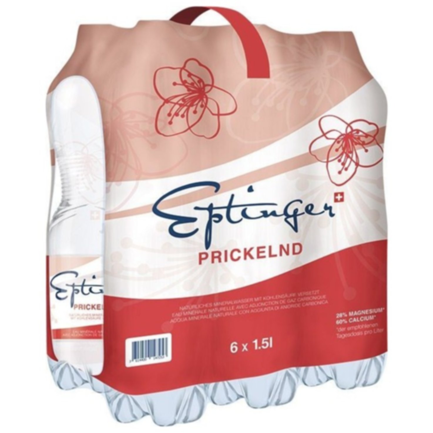 Eptinger Mineralwasser mit Kohlensäure 6x1,5l