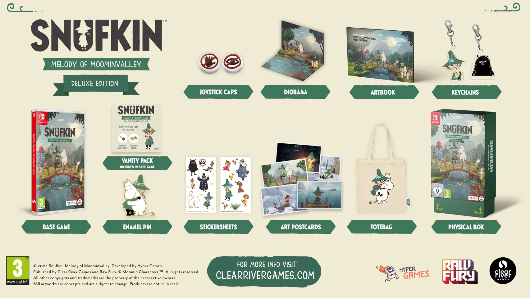 Snufkin: Melody of Moominvalley (Deluxe Edition)- Nintendo Switch