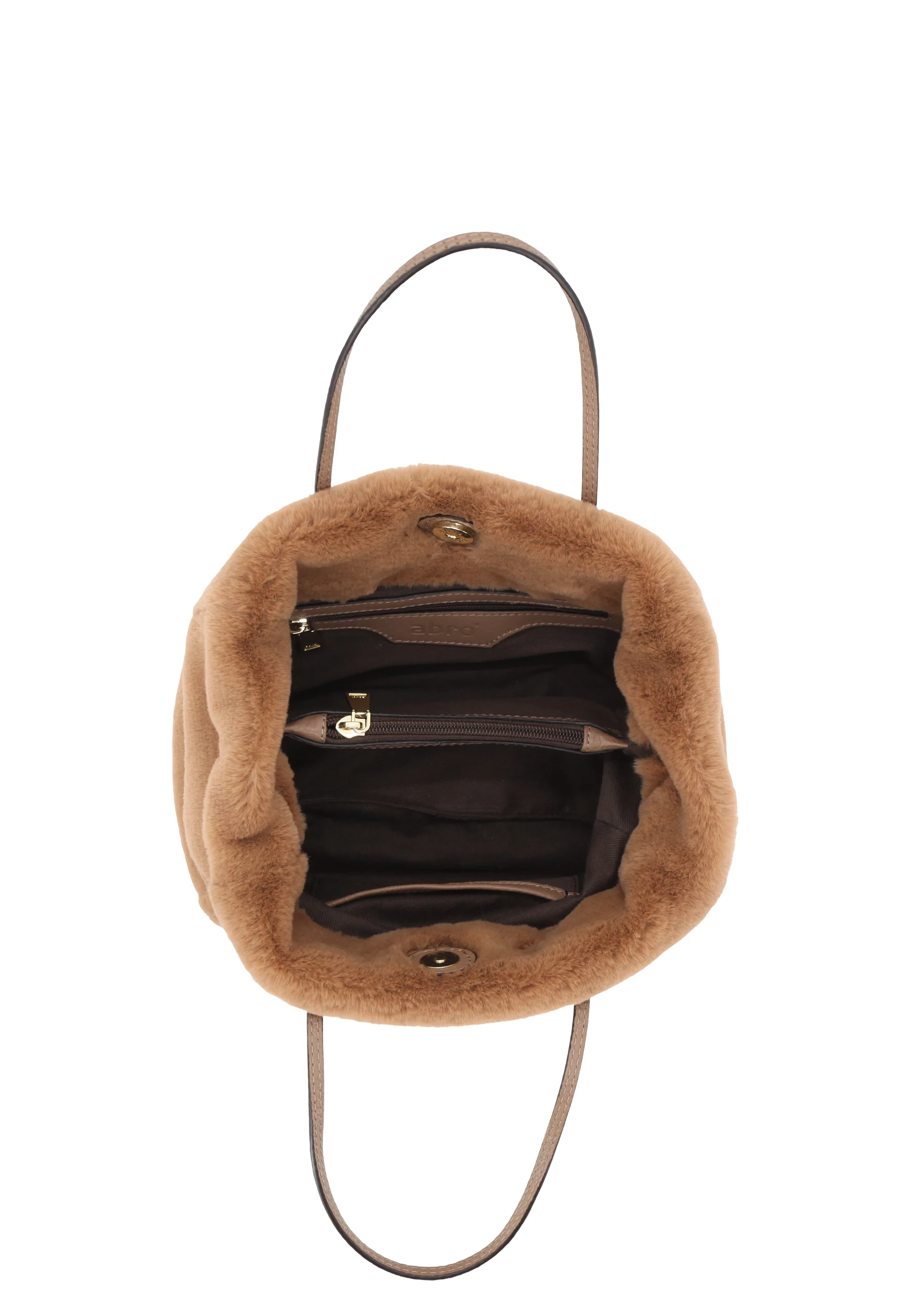 Handbag NOELLE Leather Eco Fur Standard