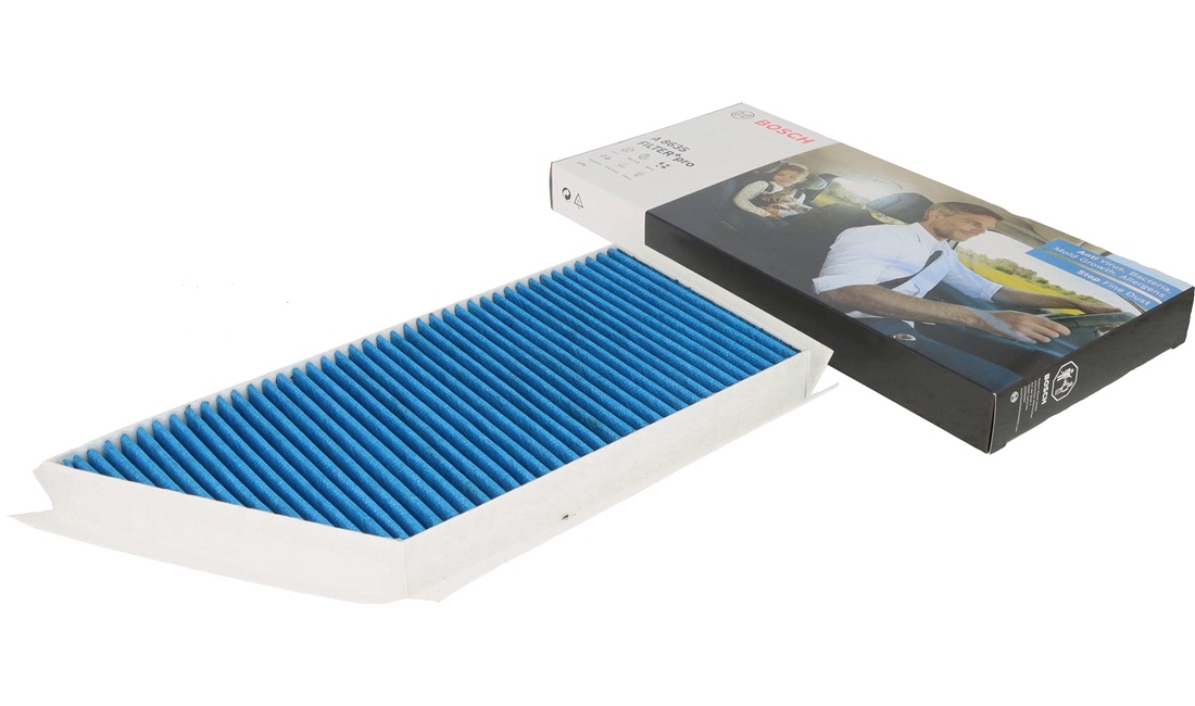 , Aktivkulfilter, Med anti-skimmel virkning, Med antiallergisk virkning, Med an