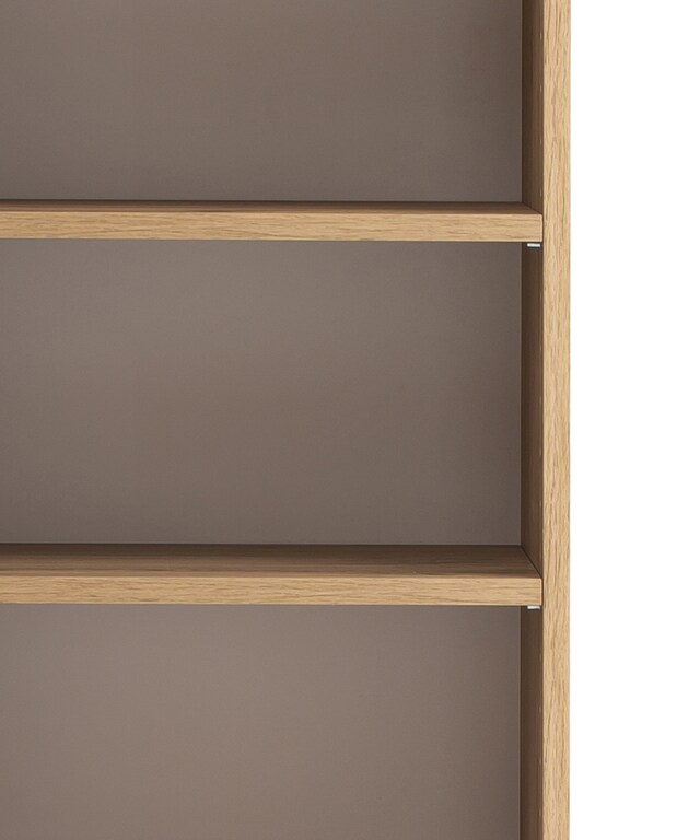 Midischrank Limburg braun B/H/T 30x130x35 cm