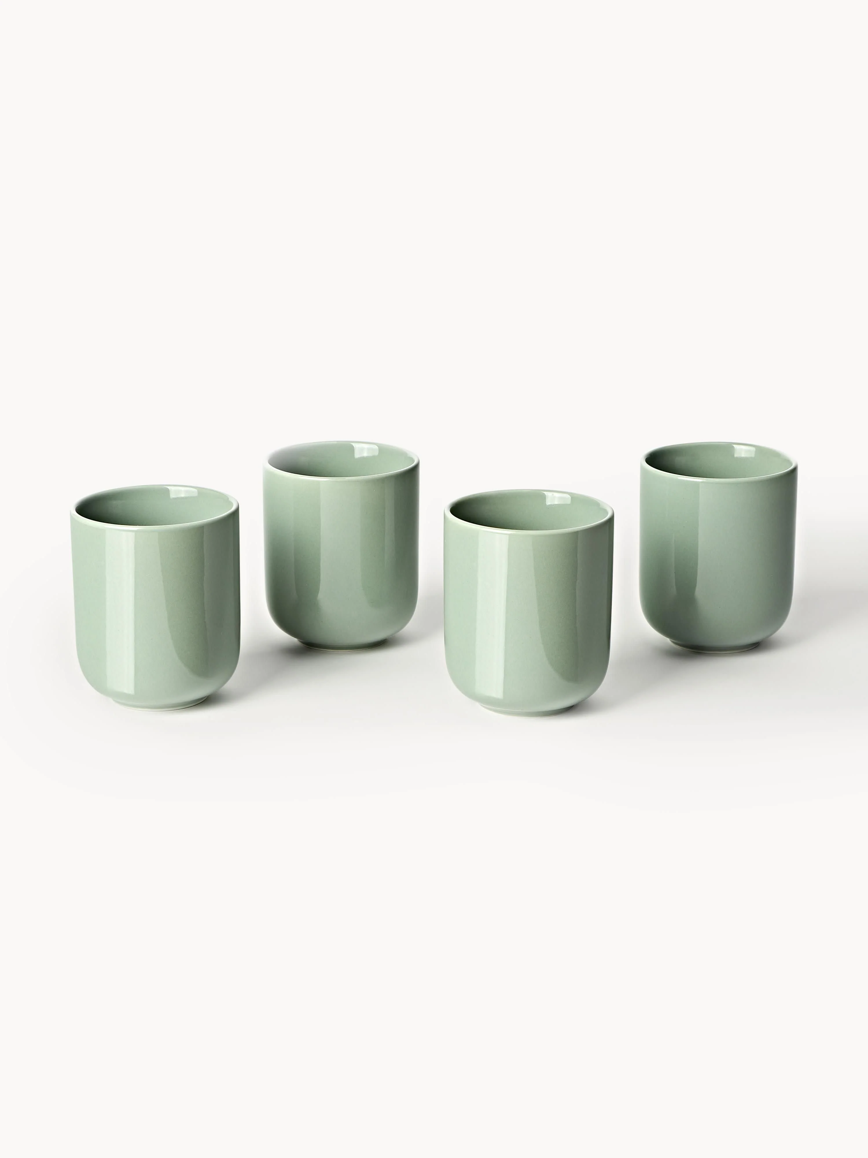Porseleinen bekers Nessa, 4 stuks