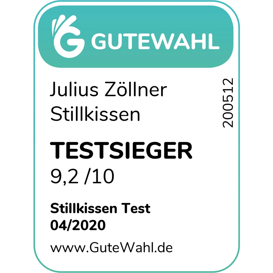 JULIUS ZÖLLNER Stillkissen Musselin dusty rose