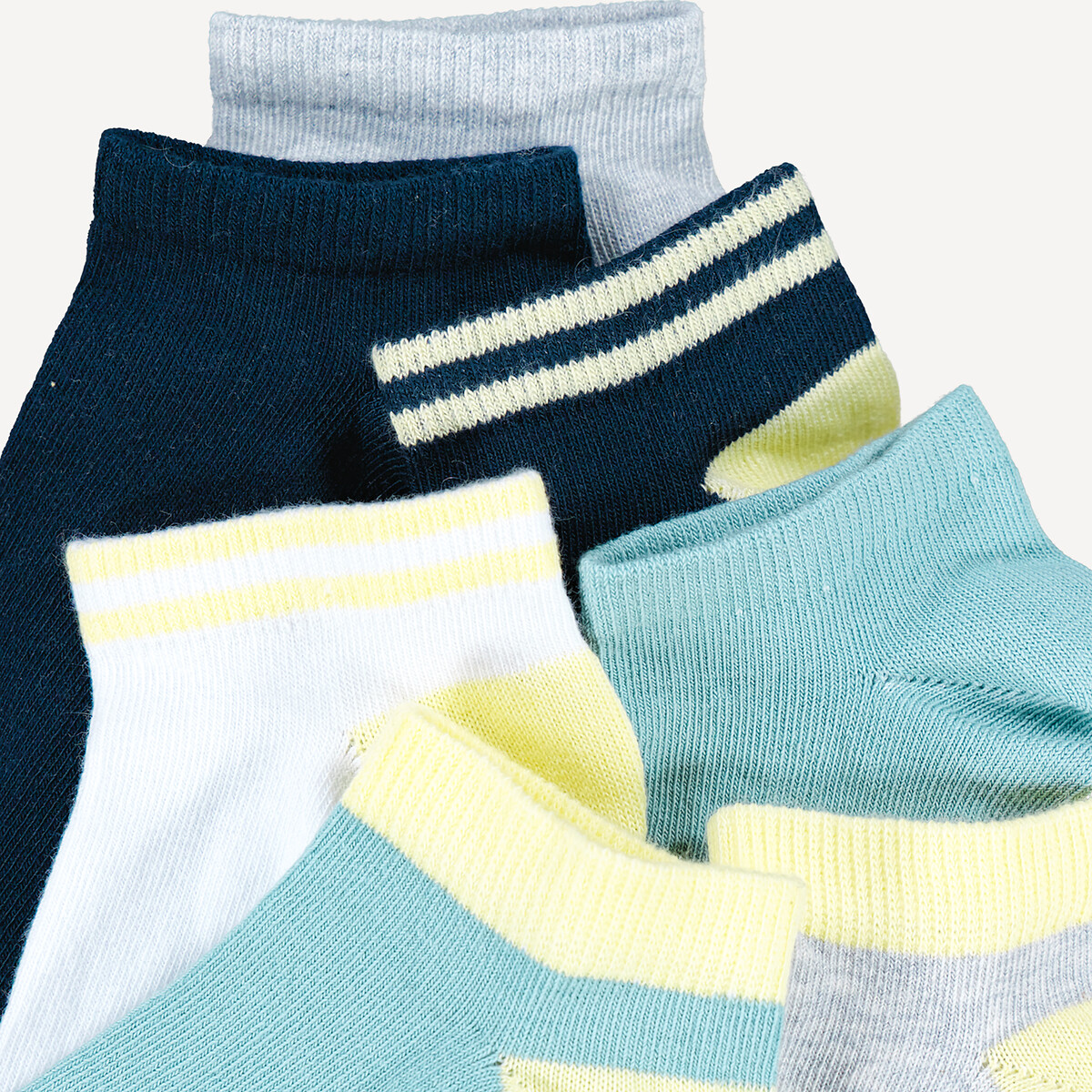 COLEÇÃO LA REDOUTE<br>Conjunto de 7 pares de meias