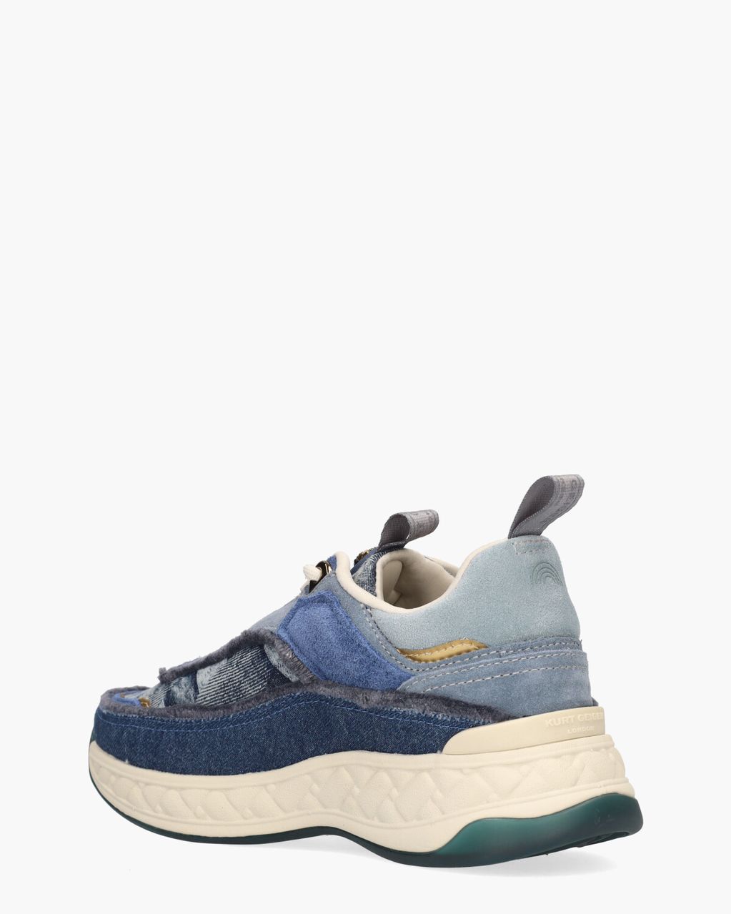 Kurt Geiger Kensington Sneaker Jeansblauw Damessneakers