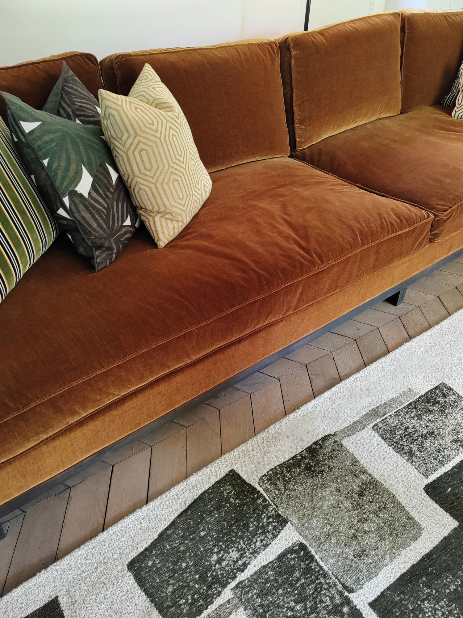 Ecorugs vloerkleed Lucia groen ∅ 240 cm