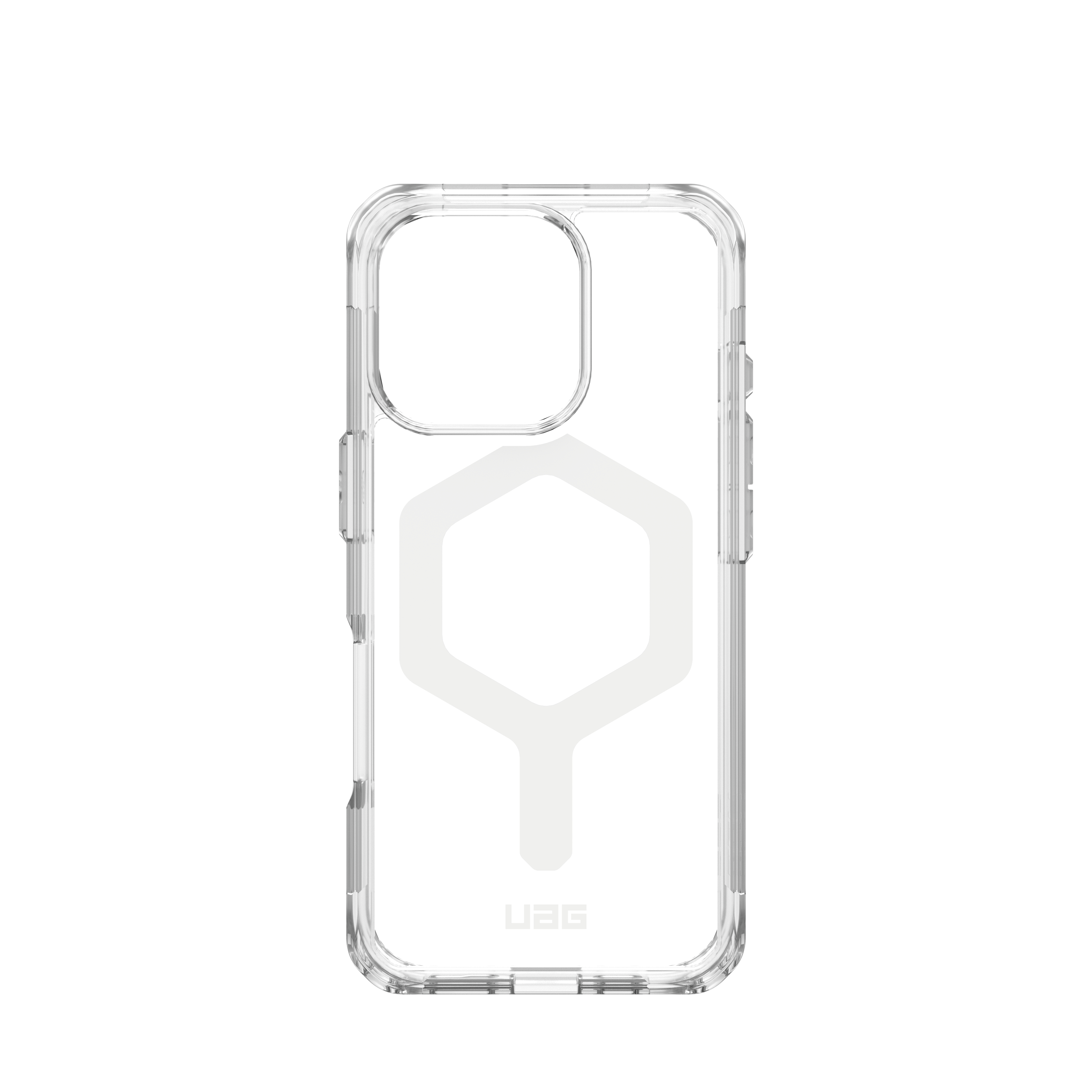 iPhone 16 Pro MagSafe Hybrid Schutzhülle Plyo (114480114341) - Transparent (Ice)