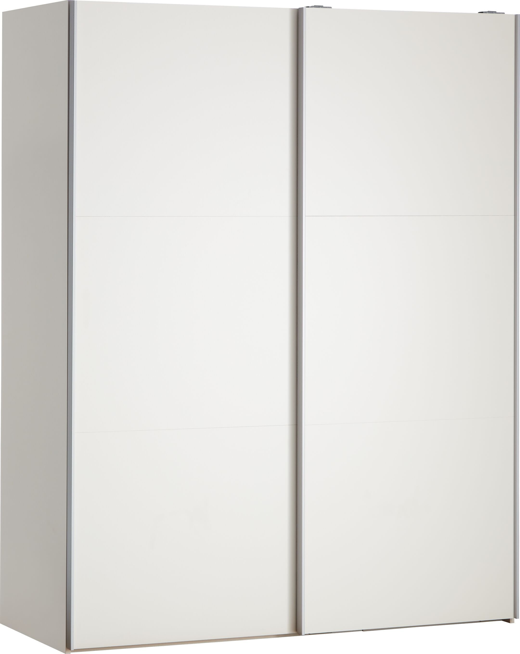 MODUL ONE Schwebetürenschrank - Creme / B: 152.0 cm x T: 65.0 cm x H: 195.0 cm