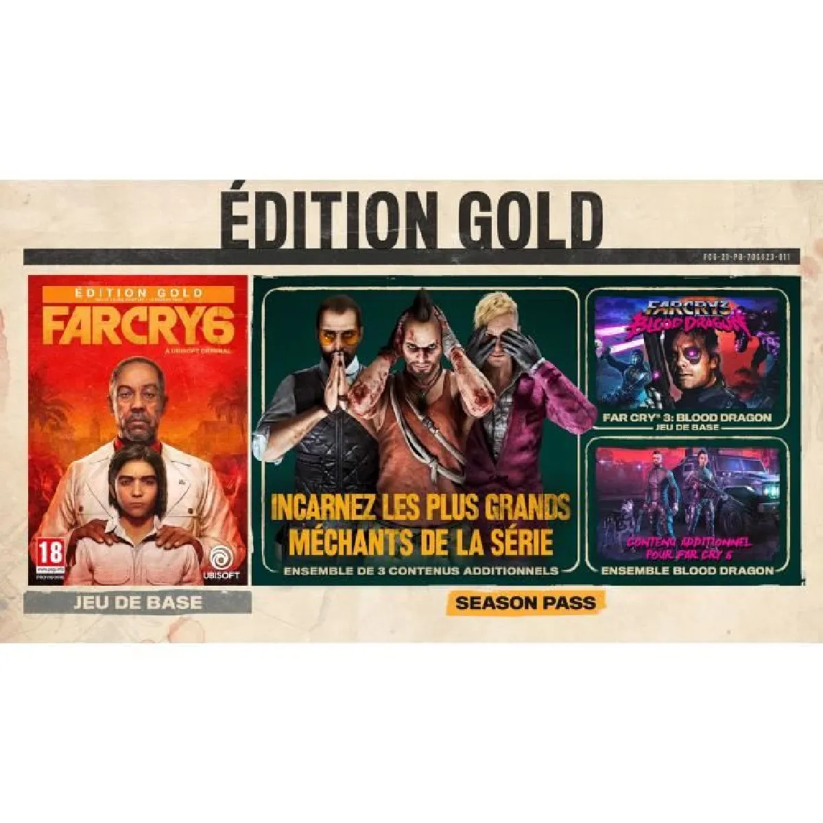 Ubisoft Far Cry 6 Edition Gold