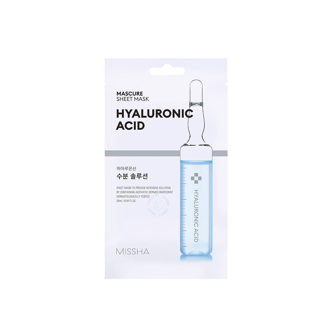 Máscara facial Hyaluronic Acid - 28ml