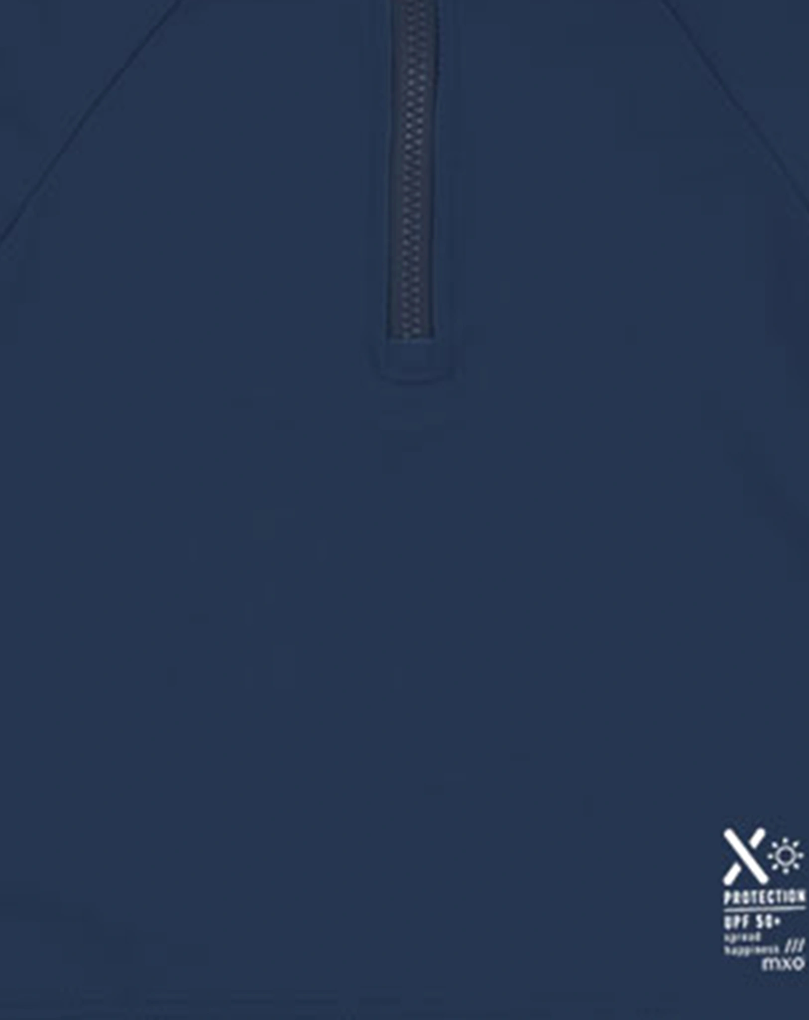 Langarm-Badeshirt FUN in dunkelmarine