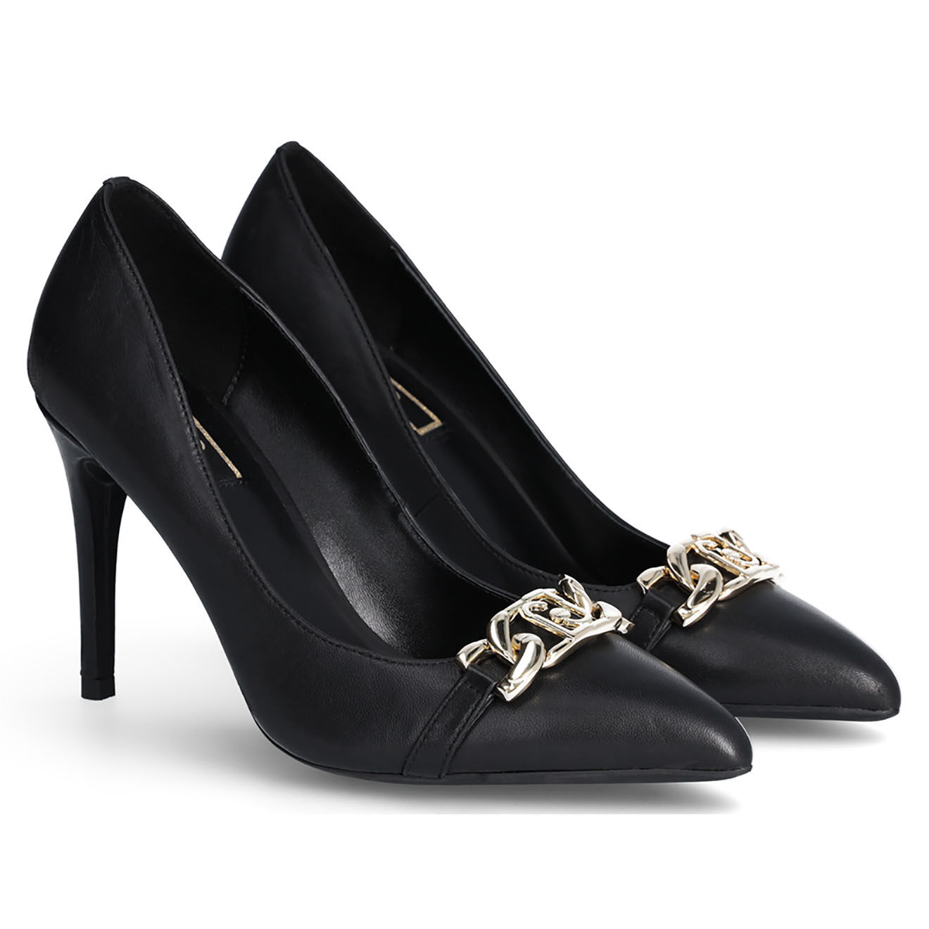 Liu-Jo Escarpins en Cuir Marielle noirs