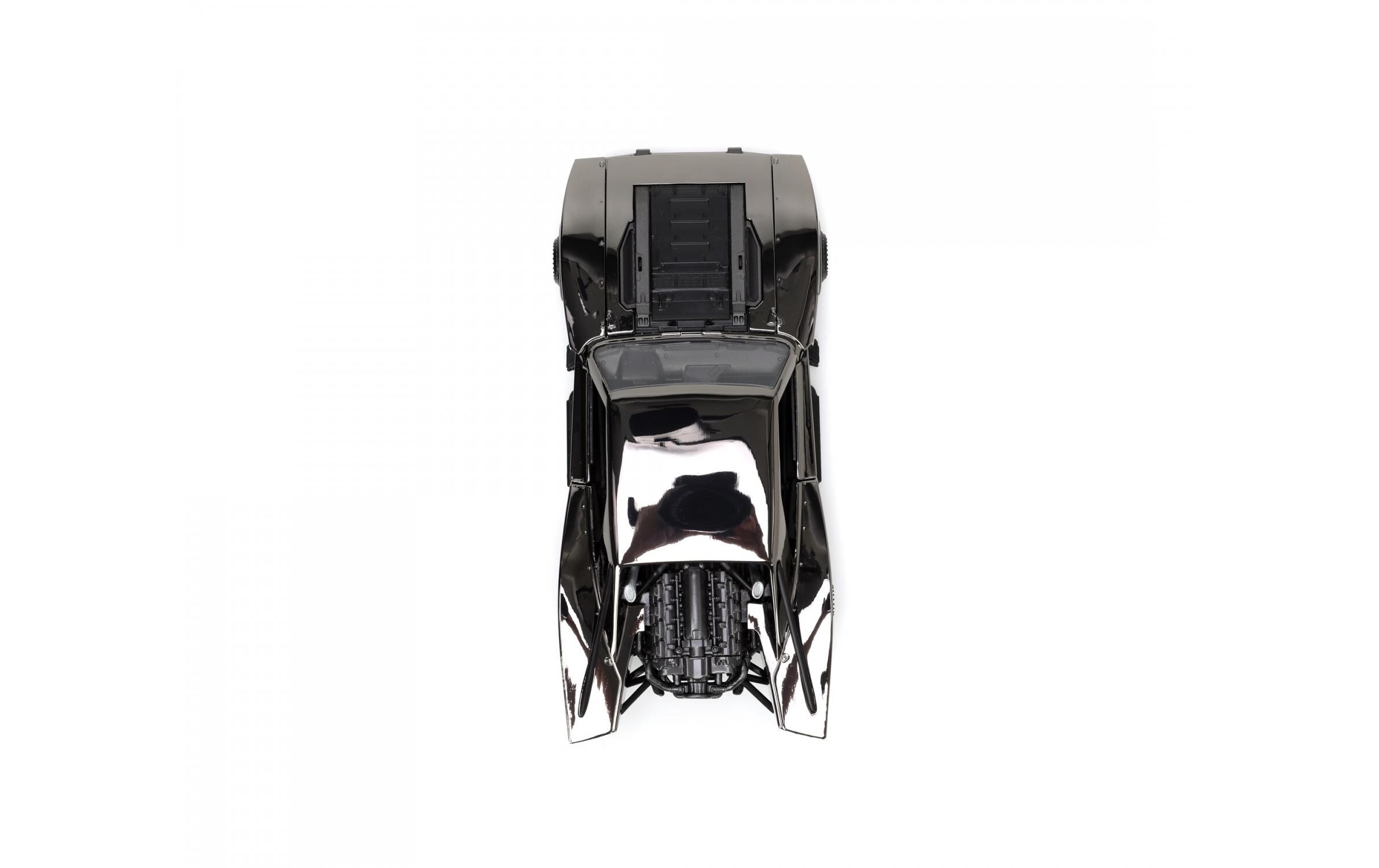 Batman Batmobile 2022 Comic Con 1:24Hochdetailliertes Batmobil Modellauto inklusive Batman Figur