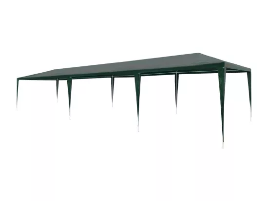 Tente de réception 3x9 m PE Vert