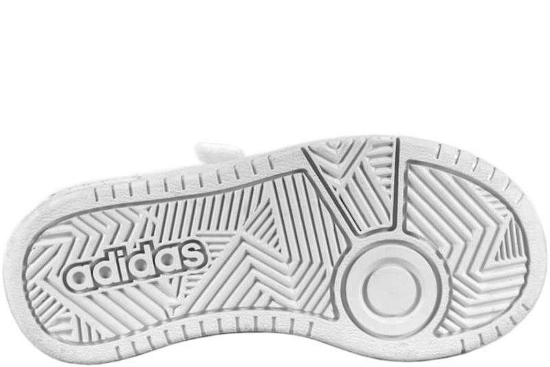 ADIDAS HOOPS 2.0 HVID SNEAKERS I IMITERET SKIND