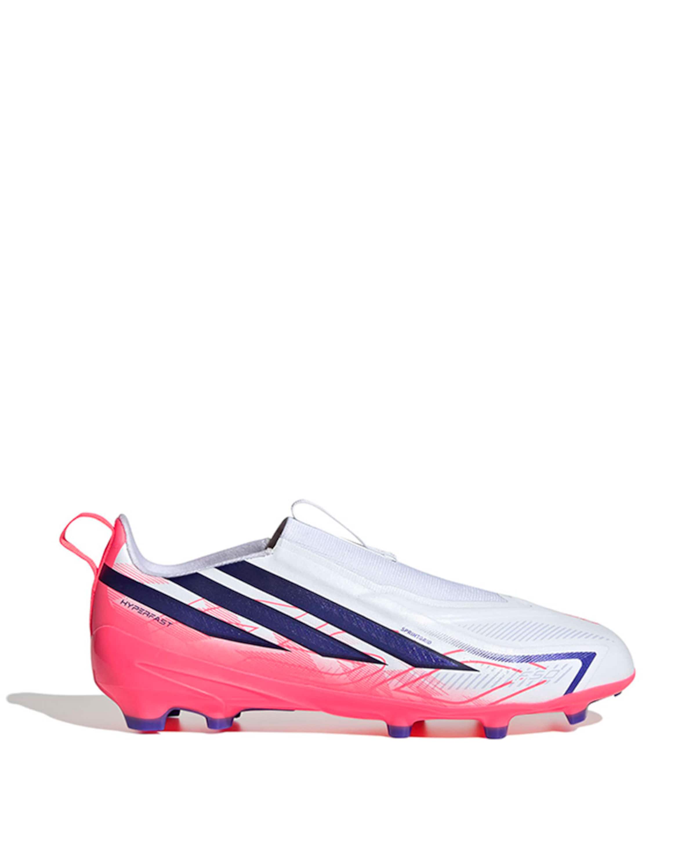 Adidas F50 Hyperfast League Ll Fg J jongens voetbalschoenen wit