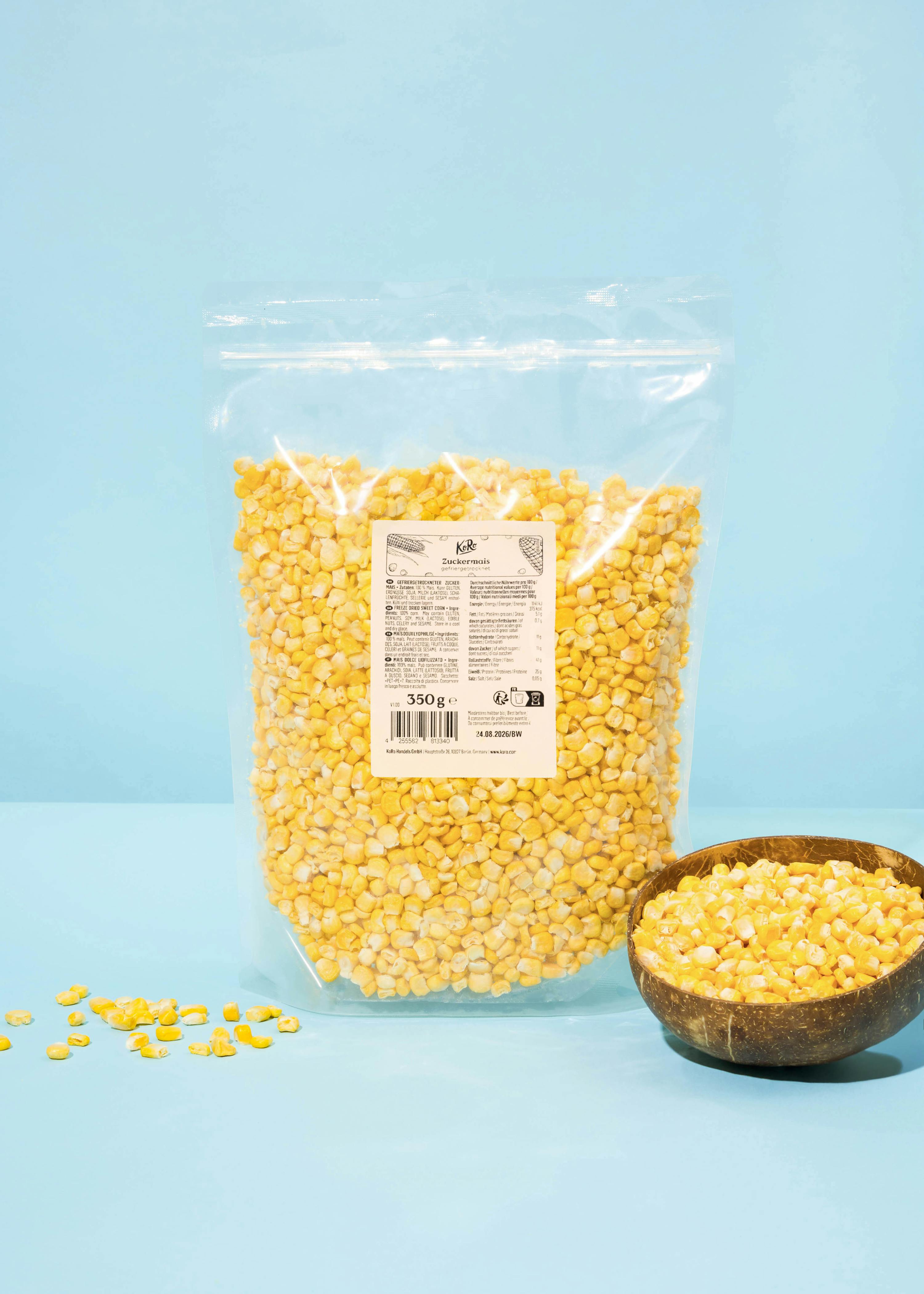 Gefriergetrockneter Mais 350 g