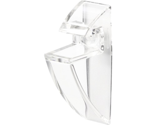 Plankklem 8 mm transparant
