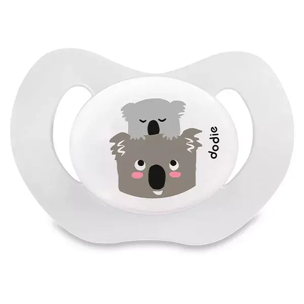 Dodie Sucette Physiologique +0m Koala et Soleil Lot de 2