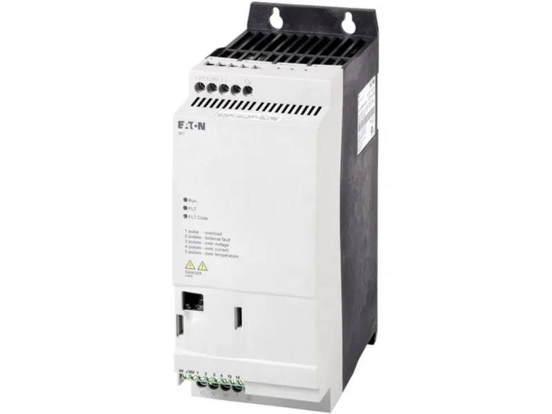 Eaton DE1-345D0FN-N20N, Sort, Hvid, IP20, -10 - 60 °C, -40 - 70 °C, 380 - 480 V, 50 - 60 Hz