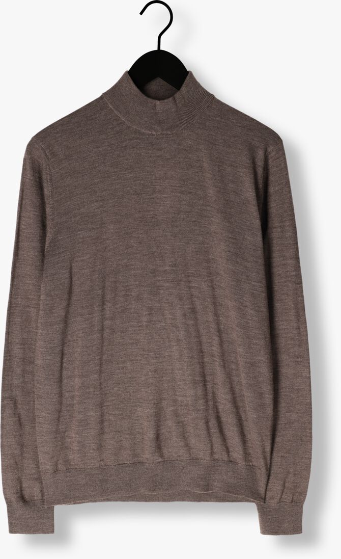 PROFUOMO taupe profuomo trui pullover mock