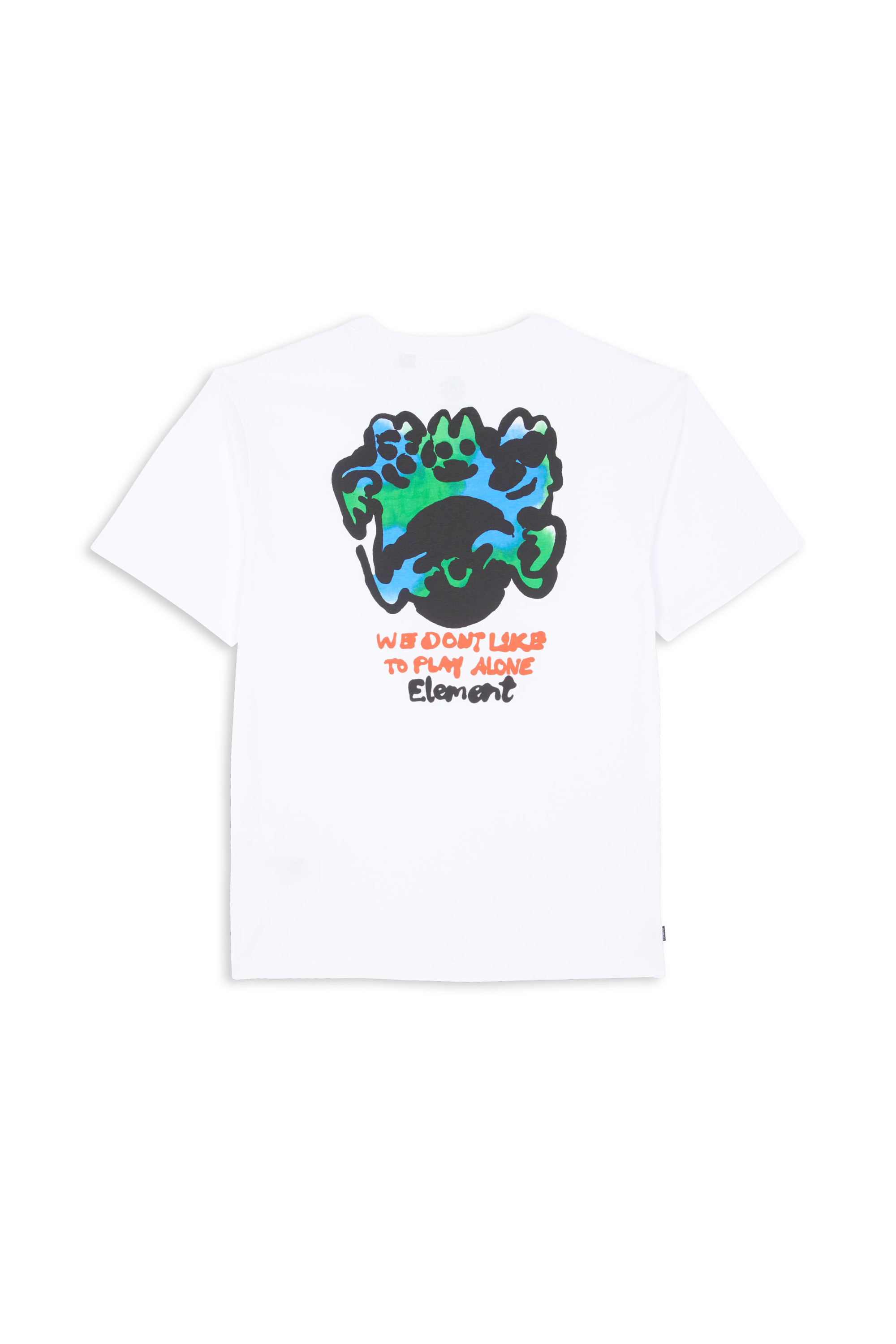 ELEMENT T-shirt  PLAY TOGETHER Blanc
