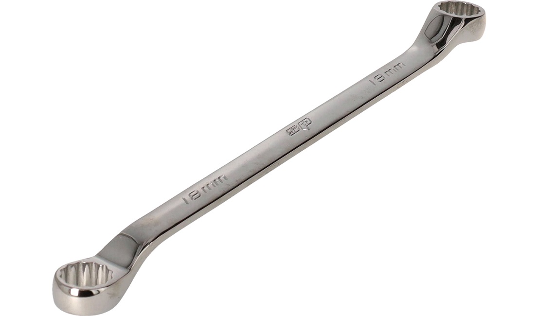 Ringnøgle 18x19mm 40grader - SP Tools