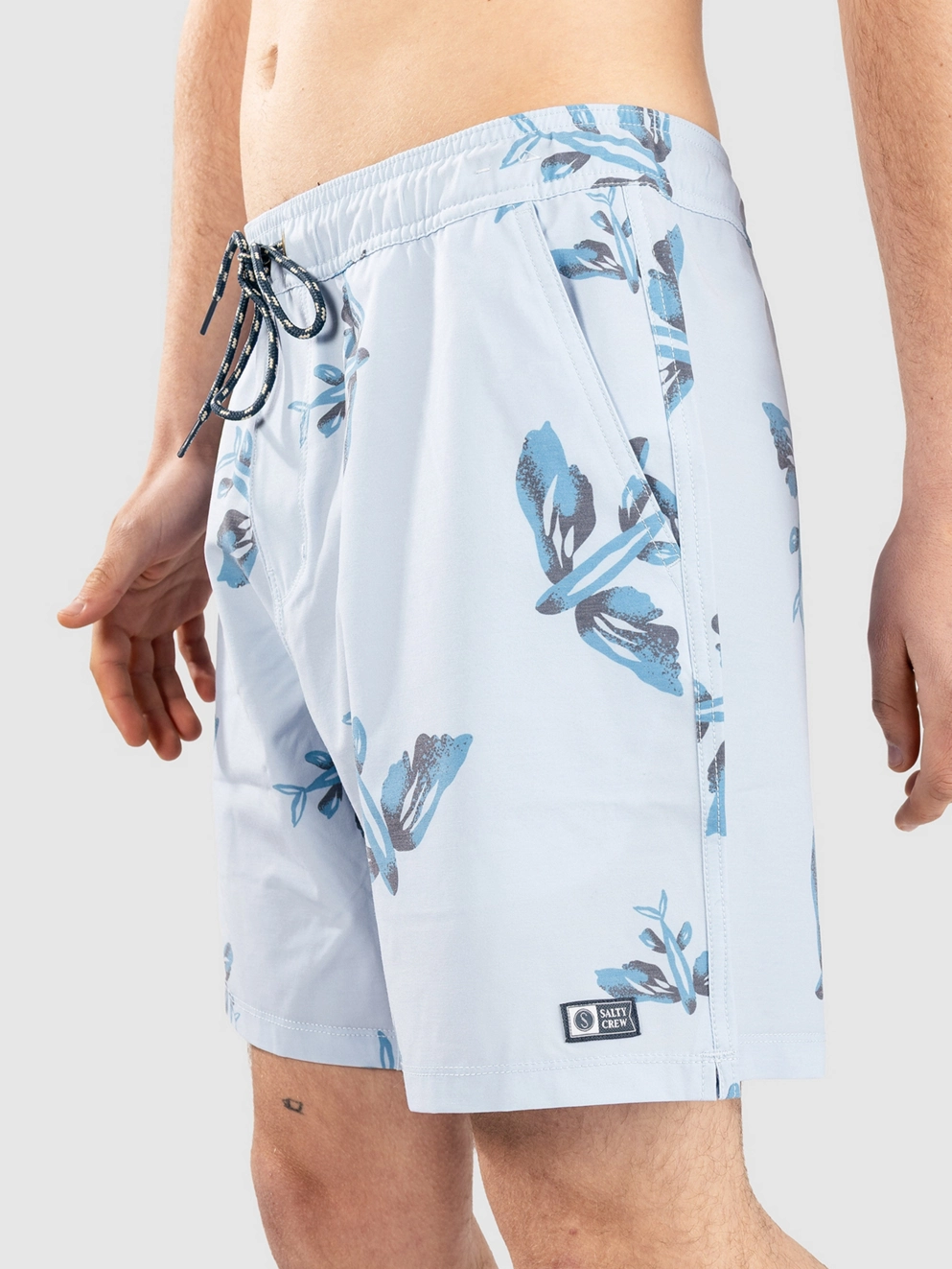 Salty Crew Flyer Volley Boardshorts light blue
