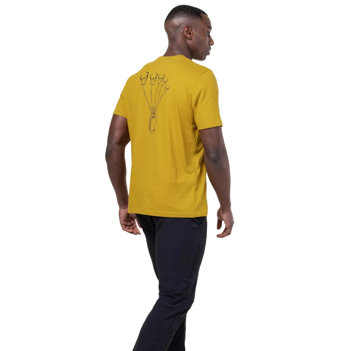 Mountain Equipment Yorik On Wire Mens Tee Admiral Blue