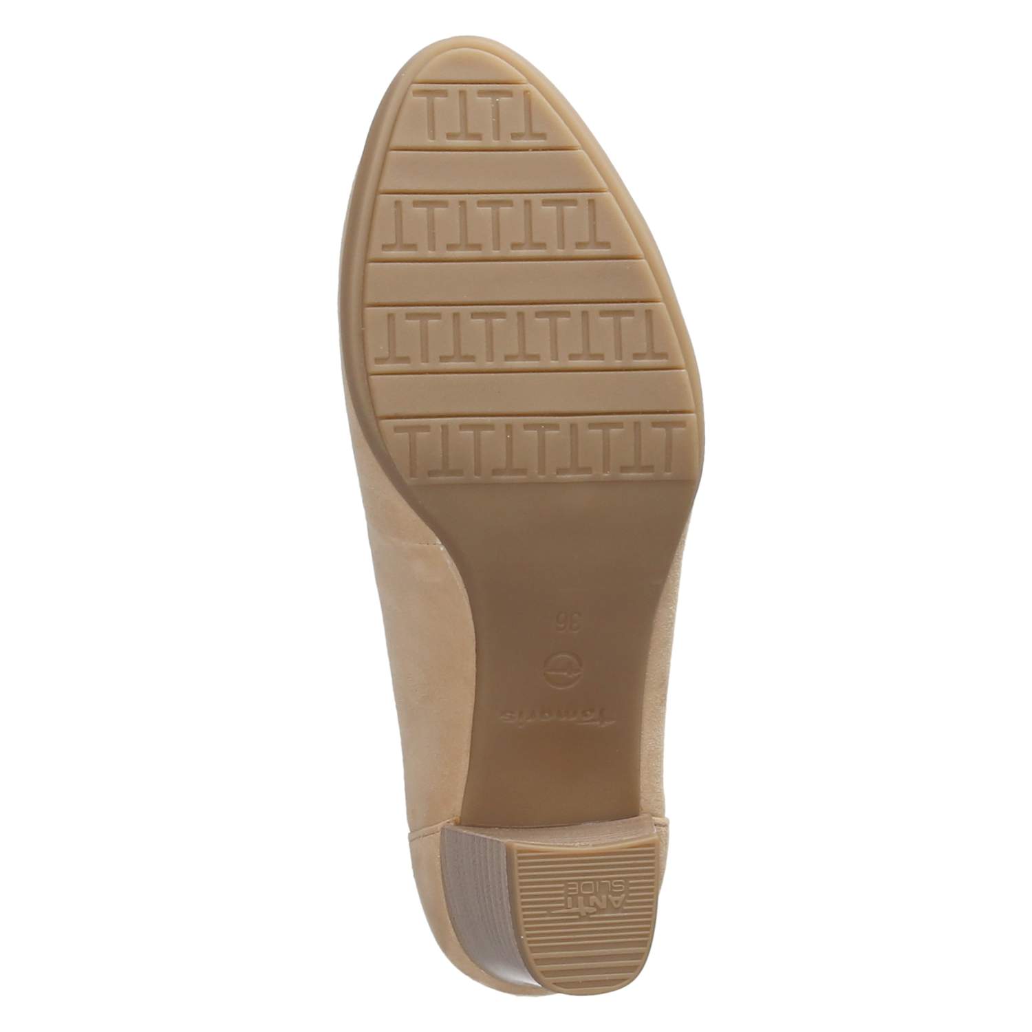 Tamaris Pumps - tan suede