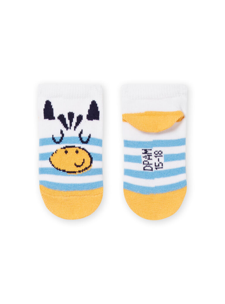 Chaussettes blanches bébé garçon
