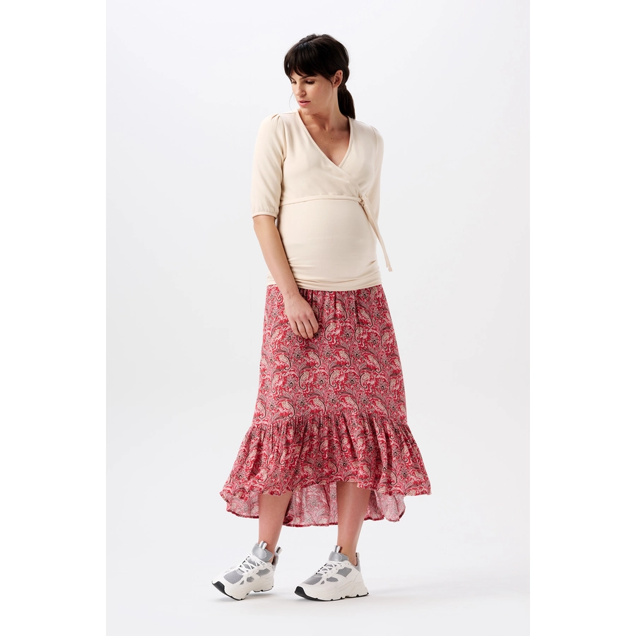 Noppies Umstandsrock Encanto Mineral Red