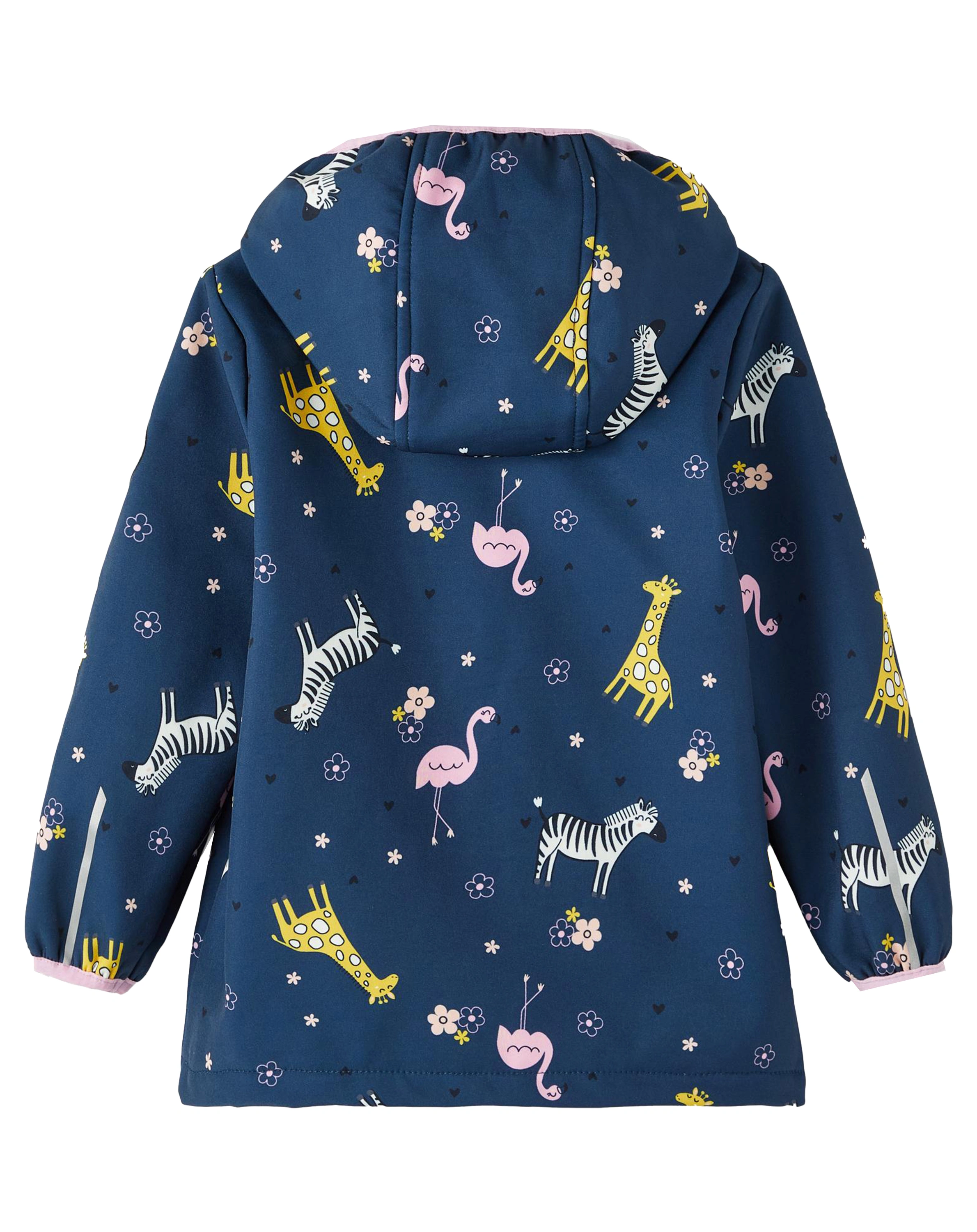 Softshelljacke NMFMALTA - ANIMAL in insignia blue